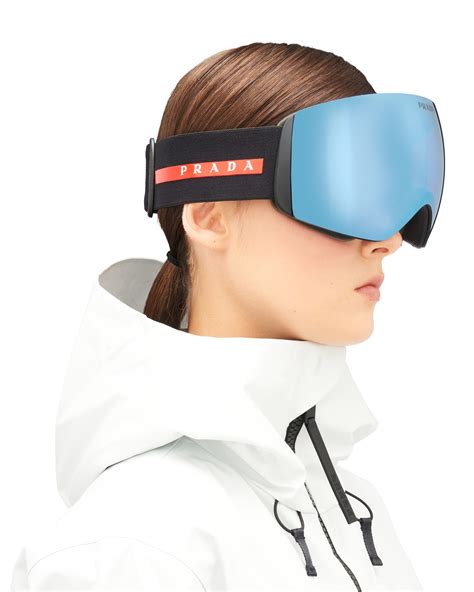 prada womens ski goggles|prada snow goggles.